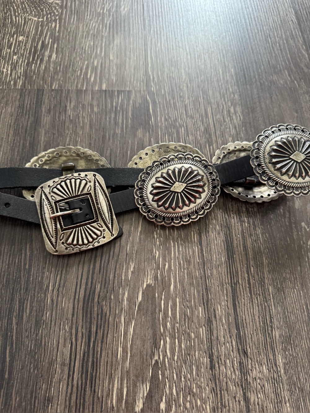 Ralph lauren black metal accent belt - Picture 3 of 10